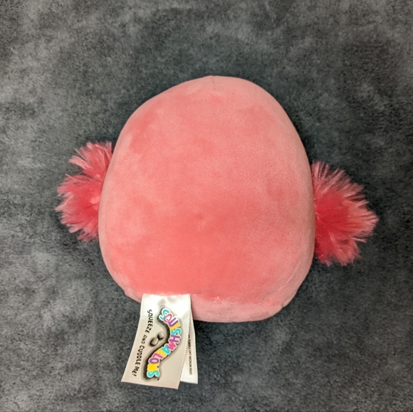 Squishmallows Cookie the Pink Flamingo Kellytoy Plush Sealife Squad 5" - Picture 5 of 5